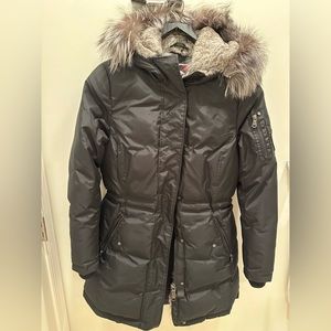 Pajar Parka size M real fox fur